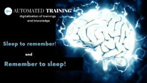 Sleep influences memory and learning